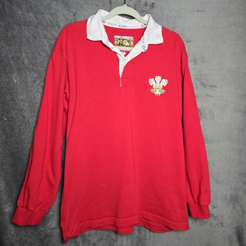Vintage wales rugby shirt mens - rugby,