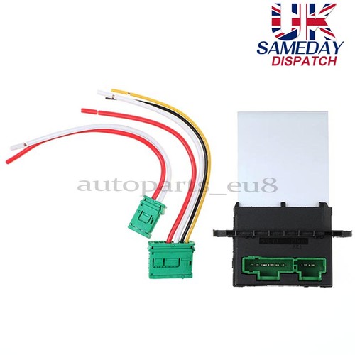 Heater blower fan - resistor, +