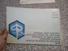 Replacement parts catalog Piaggio CIAO BOXER BRAVO 1976_no Vespa Ape Si Lambretta 