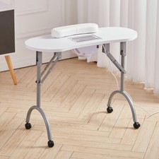 Manicure Table Foldable Mobile