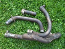 Suzuki SV650 exhaust downpipes