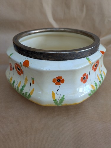 Antique handpainted poppy - antique,