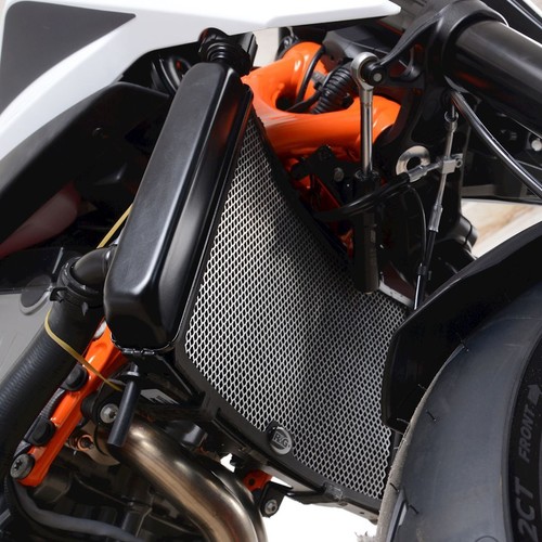 Radiator guard black - r&g, ktm