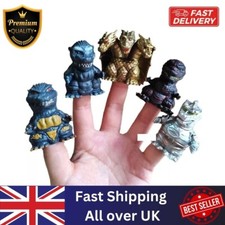 5Pcs Godzilla Figure Mini Finger Puppets Dinosaur Monster Action Figure Toy
