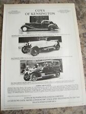 COYS OF KENSINGTON ROLLS