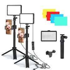 Photography LED Video Light Panel Lighting Photo Studio Lamp Kit for Shoot Live