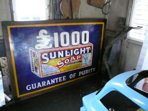 Enamel sign sunlight - enamel, .sunlight