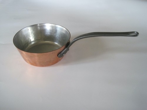 Copper pans cast - copper, handles