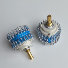 KOA 24-Steps Attenuator Dual-Unit Stereo Volume Potentiometer 2-gang 10K-1M 1%