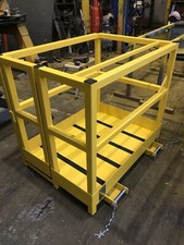 Forklift Safety Access Platform Man Cage Basket  1.25m - Side Gate