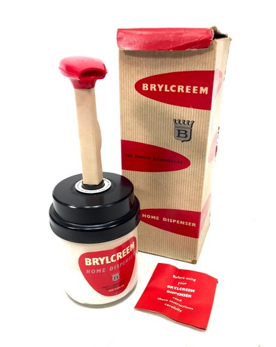 Vintage unused brylcreem - unused, home