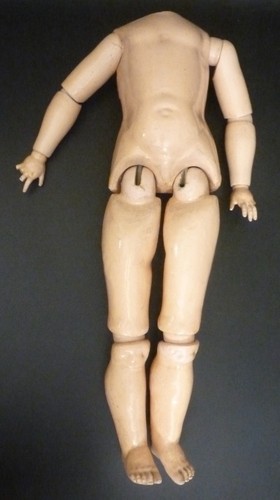 51cm antique doll - /,