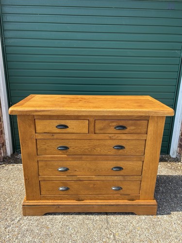 French solid oak chest 5 - solid, of