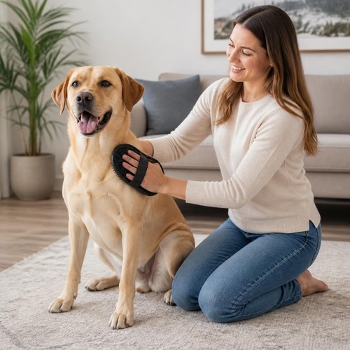 Dog cat grooming brush - dog,