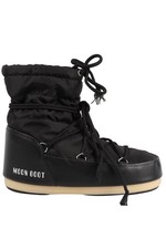 MOON BOOTS BLACK ANKLE BOOTS EU 39-40 UK 6-6.5 US 7-7.5
