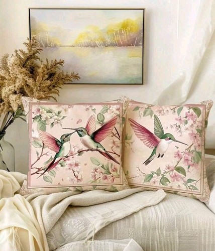 Pink humming birds exotic - pink,