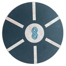 SALE! Non-Slip Wooden Wobble Balance Board 40cm Rehabilitation Exercise Training