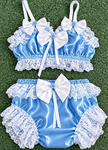 Adult baby sissy blue - adult,