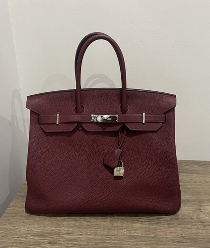 Hermes birkin rouge - 35, in