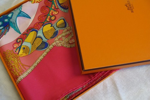 Hermes scarf grande fonds - grande,