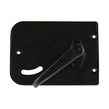 COVER-LATCH PLATE RH-BLACK WINNEBAGO ITASCA RV CAMPER MOTORHOME