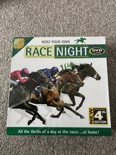 Race Night DVD Game Host Your Own Racing Event, BRAND NEW SEALED