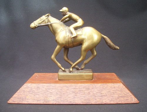 Vintage 1930s race horse - race, &
