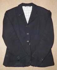Vintage Gents Black Wool