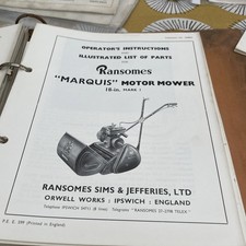 Ransomes Marquis 18 inch mk 1