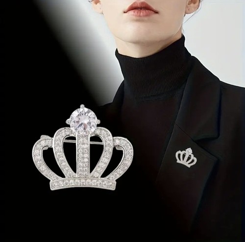 Crown diamonte queen silver - queen, &