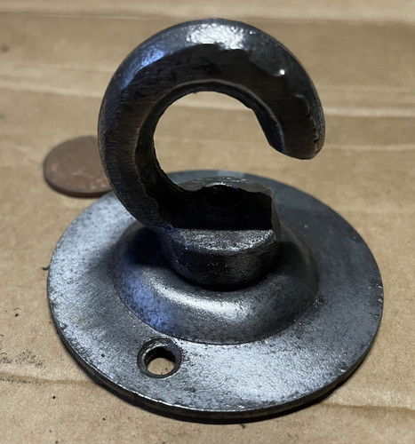 Industrial iron chandelier - 1x,