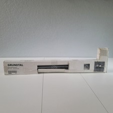 NEW IKEA GRUNDTAL Wall Shelf 80cm 31.5" Stainless Steel Kitchen Dish Rack NIB