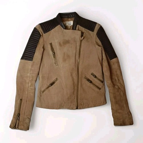 Mango pigskin suede leather - pigskin,