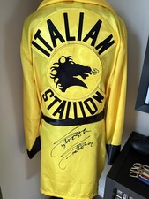 Sylvester Stallone Signed Robe