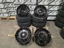 18" Black Aero Alloy Wheels +