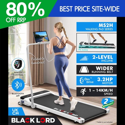 Black lord treadmill 9 - black, 4-in-1