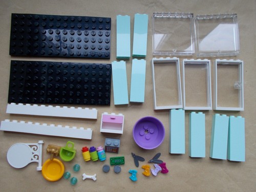 Lego pet grooming shop - grooming, parts