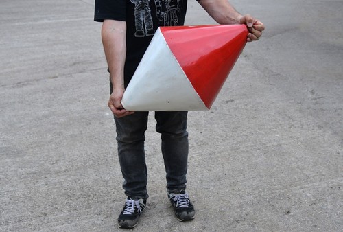 Vintage buoy old - , metal