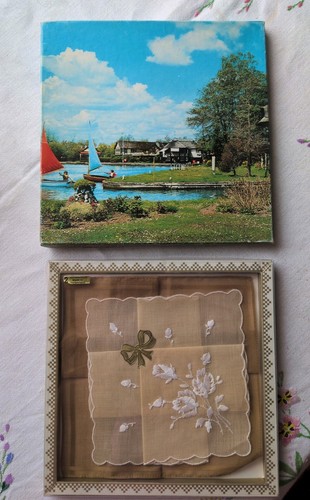 Vintage ladies handkerchiefs - ladies,