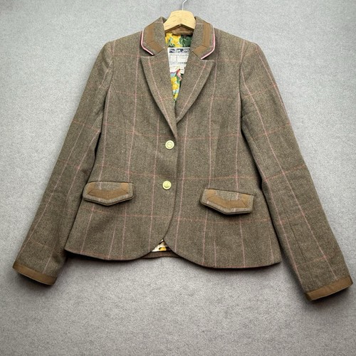 Joules tweed jacket 12 - uk,