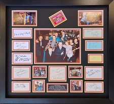 OFAH DEL BOY RODNEY UNCLE ALBERT RAQUEL CASSANDRA  + 6 SIGNED MONTAGE AFTAL