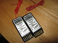 2 pieces!!!   Receiver Webra Nano S 6 - (35 MHz Band)