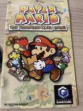 Paper Mario The Thousand-Year Door * Please Read Description * W39-cd01