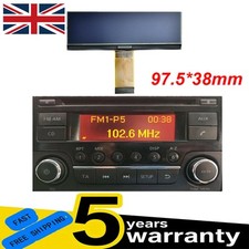 Radio CD Player LCD Display