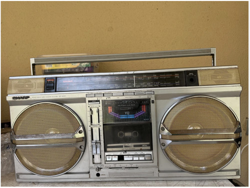 Vintage boombox sharp - vintage, gf-9000z