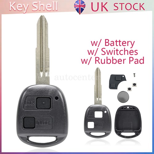 Button key fob case - key, for