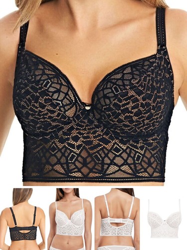 Freya soiree lace bra longline - soiree,
