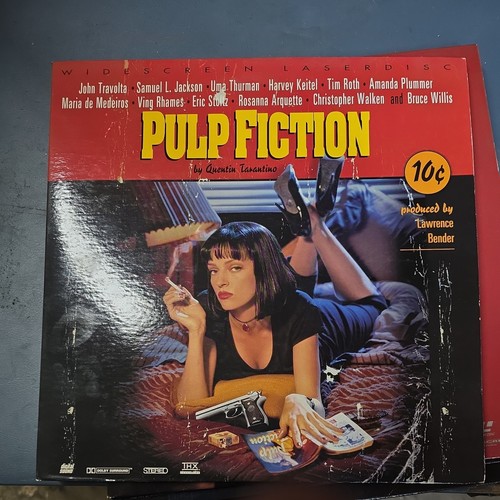 Pulp fiction laserdisc - pulp,