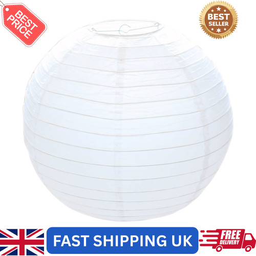 30cm white paper lampshade - 30cm,
