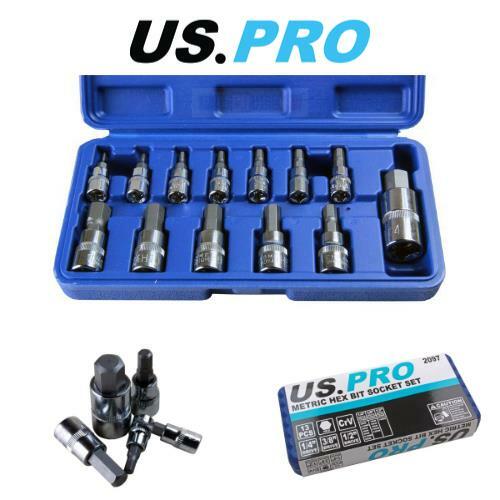 Pro tools 13pc metric hex - us,